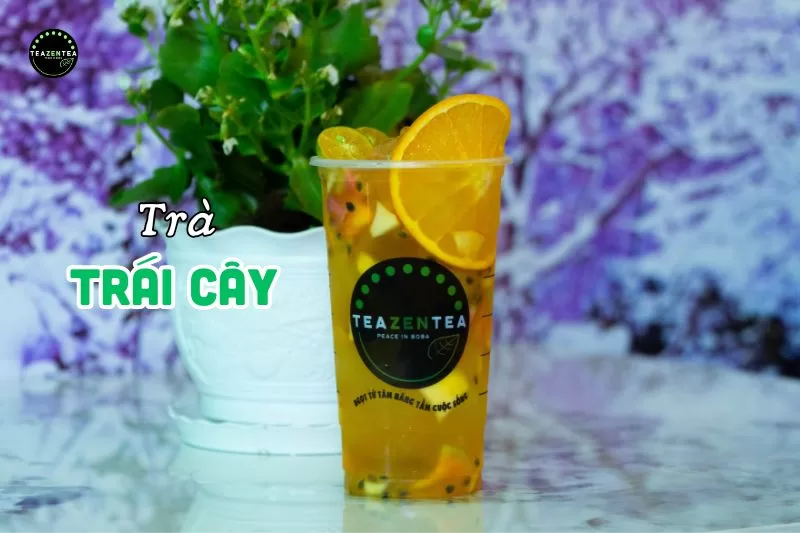 Đặc điểm nổi bật của trà trái cây tại TEAZENTEA