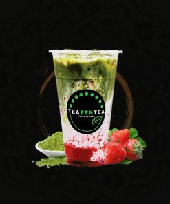 matcha latte dâu