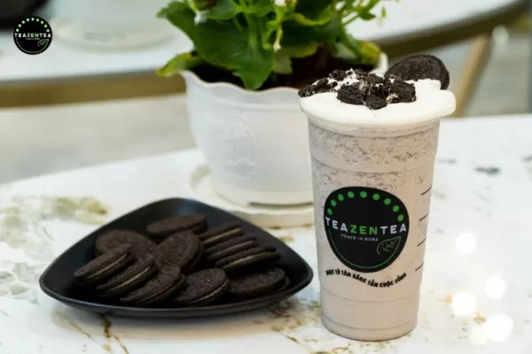 Hương vị độc đáo của sinh tố Oreo tại TEAZENTEA